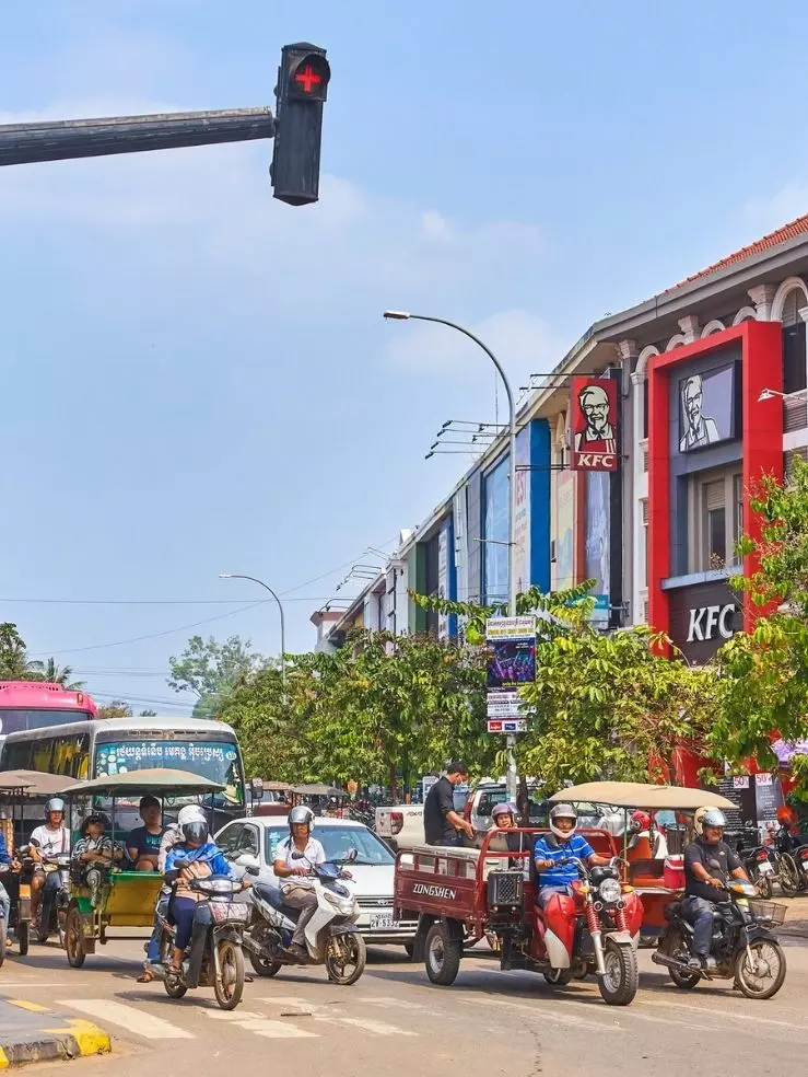 Pesquisa de mercado na Cambodja