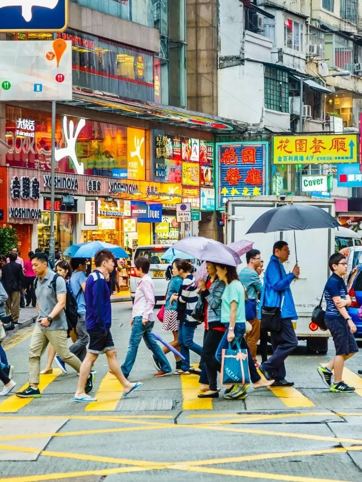 Pesquisa de mercado na Hong Kong