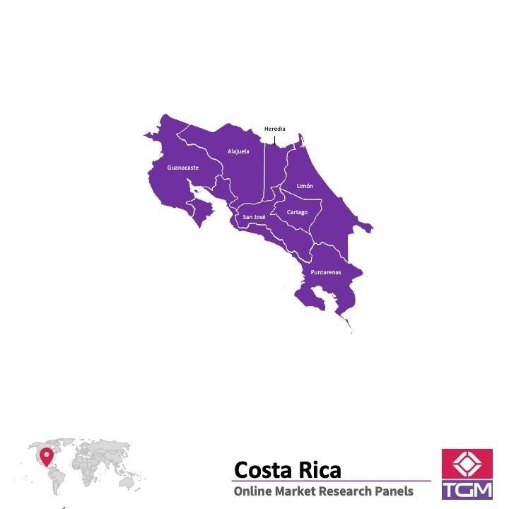 Painel online na Costa Rica 