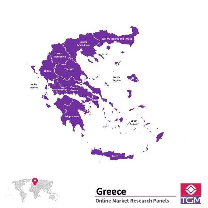 Painel online na Grécia