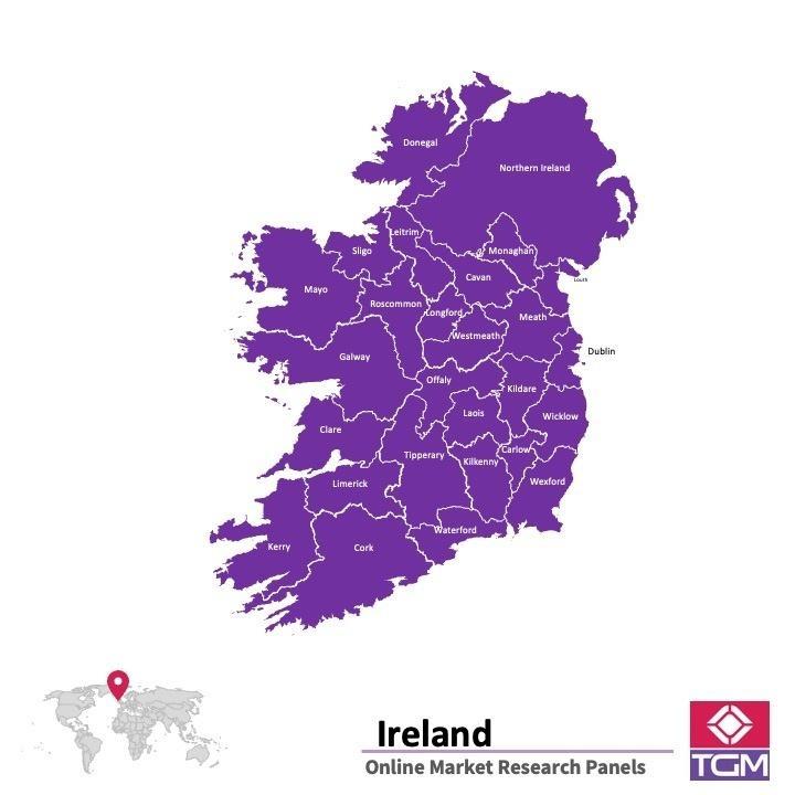 Painel online na Irlanda