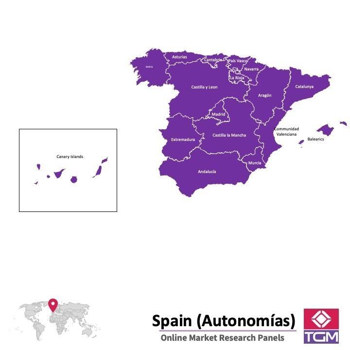Painel online na Espanha 