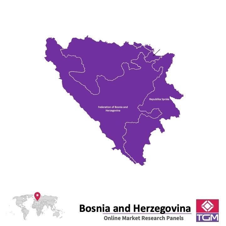 Painel online na Bósnia e Herzegovina 