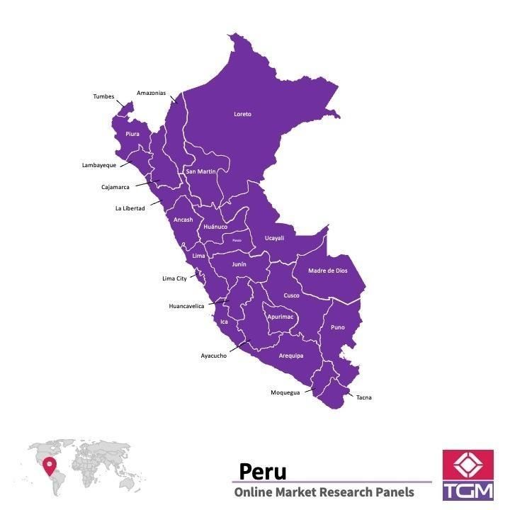 Painel online na Peru 
